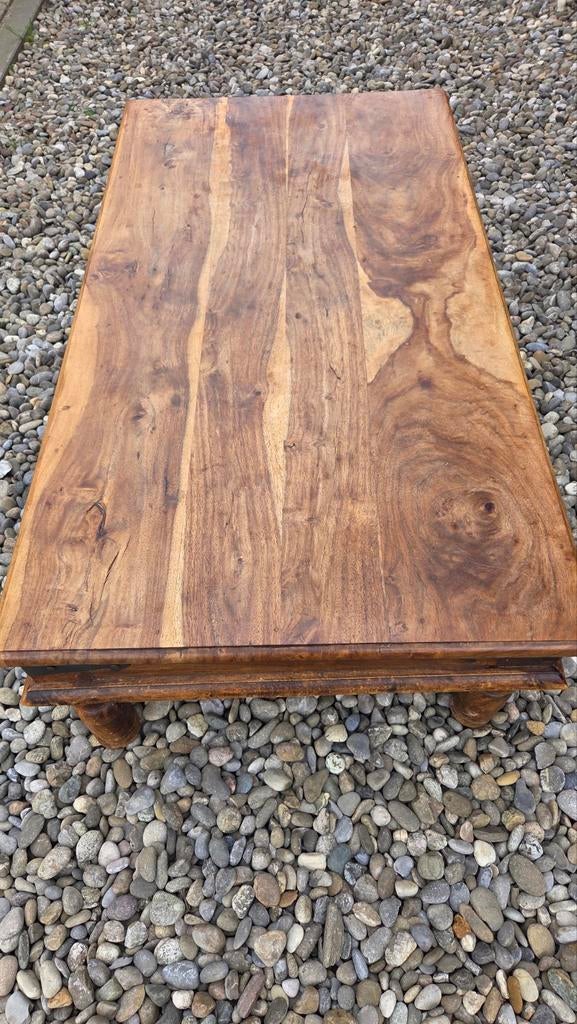 Prachtige salon tafel uit Indonesië 129 x69, 100 tot 150 cm, Minder dan 50 cm, Rechthoekig, 50 tot 100 cm