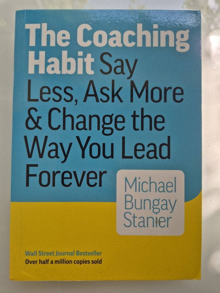The coaching habit, Ophalen, Gelezen