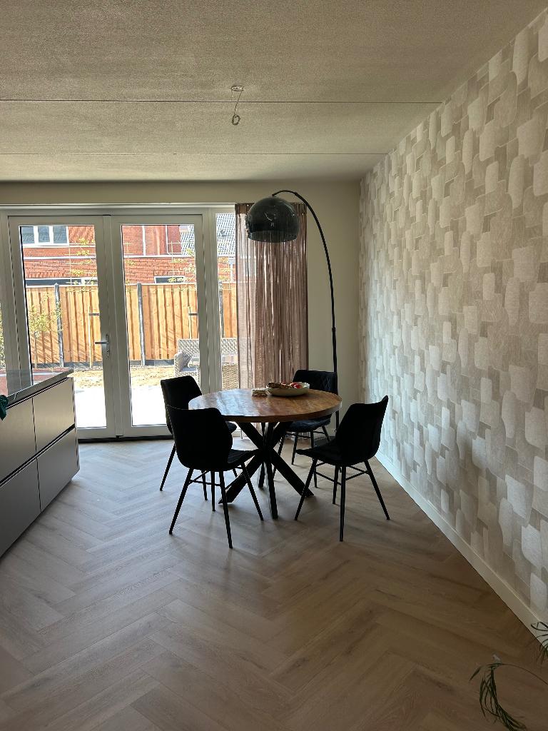 Tafel, Huis en Inrichting, Tafels | Eettafels, Ophalen, Gebruikt, Rond, Vier personen