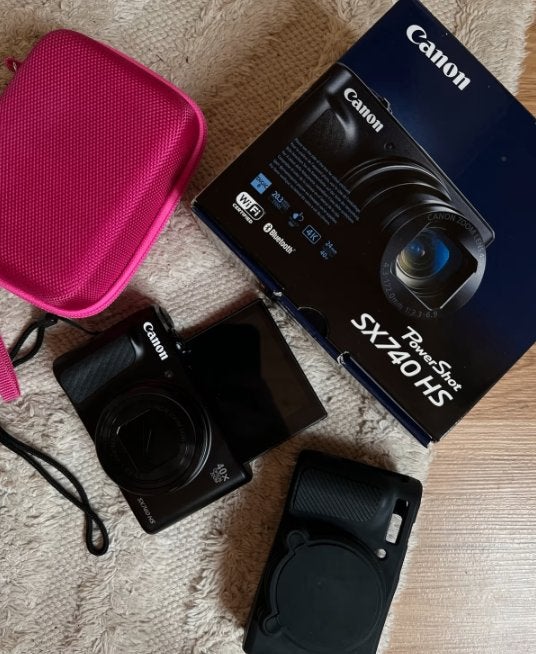 Canon PowerShot SX740 HS, Audio, Tv en Foto, Fotocamera's Digitaal, 20 Megapixel, Canon, Compact, Ophalen of Verzenden