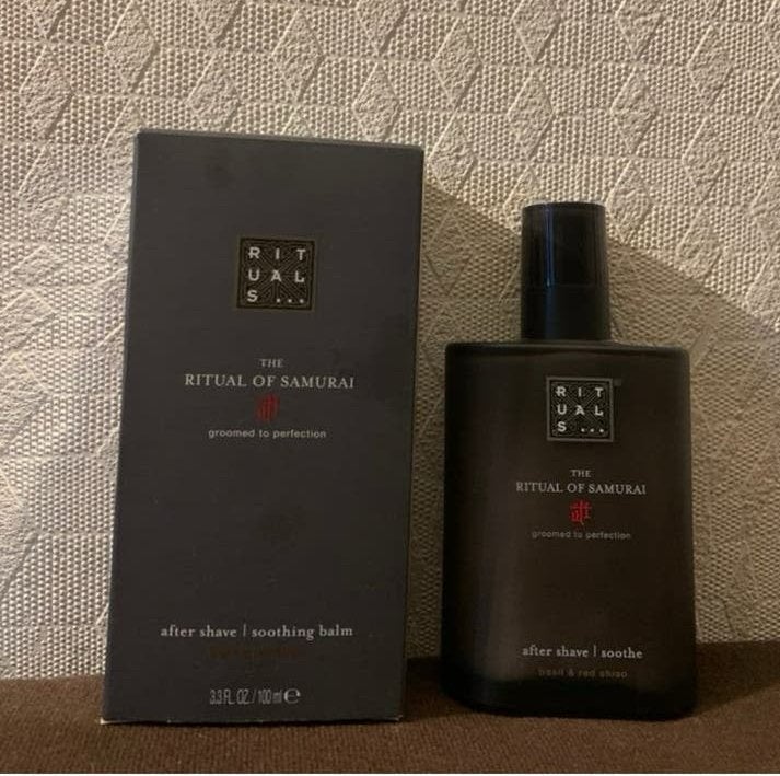 Rituals Samurai After shave soothing balm 100ML, Ophalen of Verzenden, Nieuw, Gehele gezicht, Verzorging
