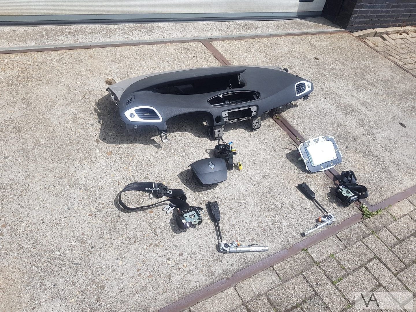 Renault Scenic 2009 - 2015 airbag set met dashboard €100, Auto-onderdelen, Gebruikt, -, Renault, -