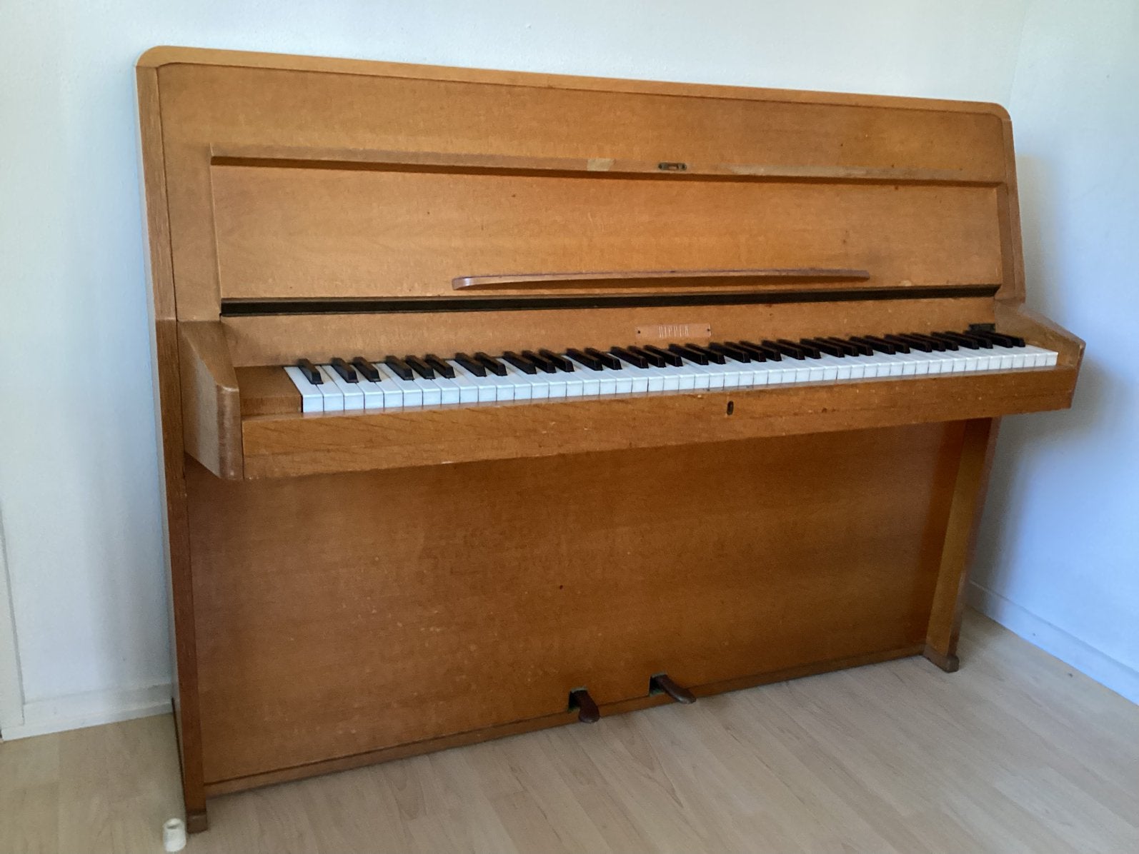 Aangeboden: RIPPEN piano, Ophalen, Gebruikt, Bruin