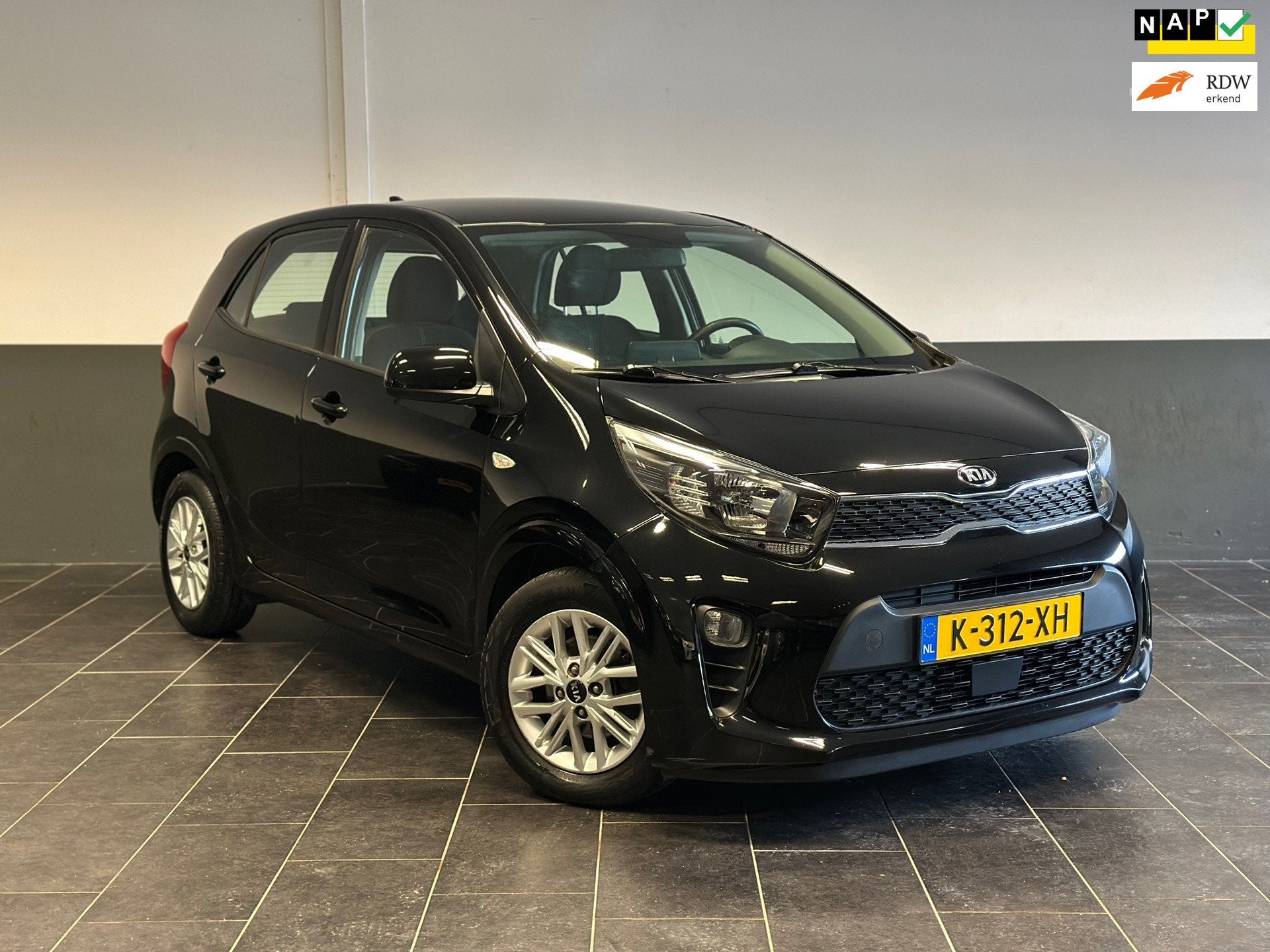Kia Picanto 1.0 DPi DynamicLine, Auto's, Kia, Voorwielaandrijving, Dealer onderhouden, Gebruikt, 4 stoelen