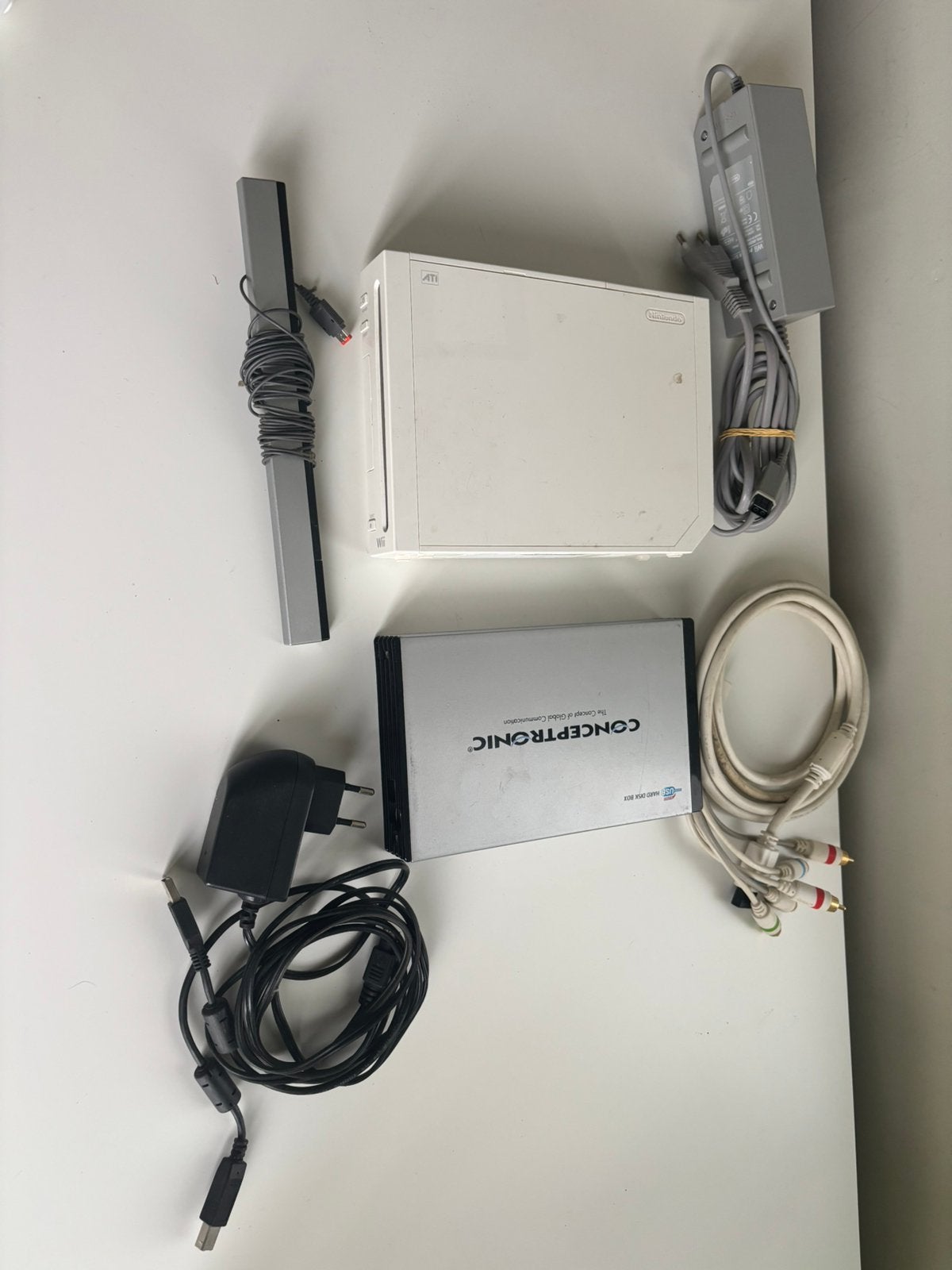 Wii + toebehoren, Ophalen, Gebruikt, Met 3 controllers of meer, Met stuurtje