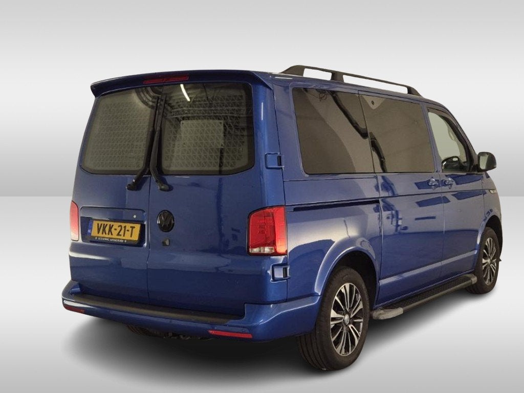 Volkswagen Transporter 2.0 TDI L1 H1 150pk Bulli Automaat, Stof, Gebruikt, Euro 6, 4 cilinders