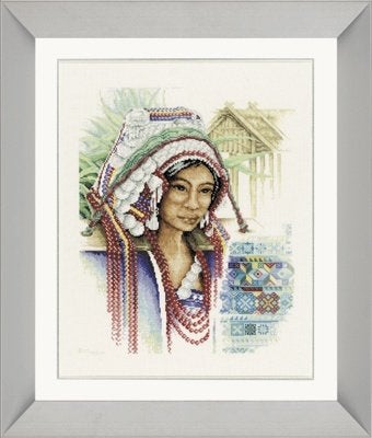 Borduurpakket Thai woman 23050, ., Nieuw, Ophalen of Verzenden, .