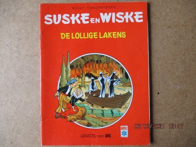 adv0286 suske en wiske ariel, Eén stripboek, Ophalen, Gelezen