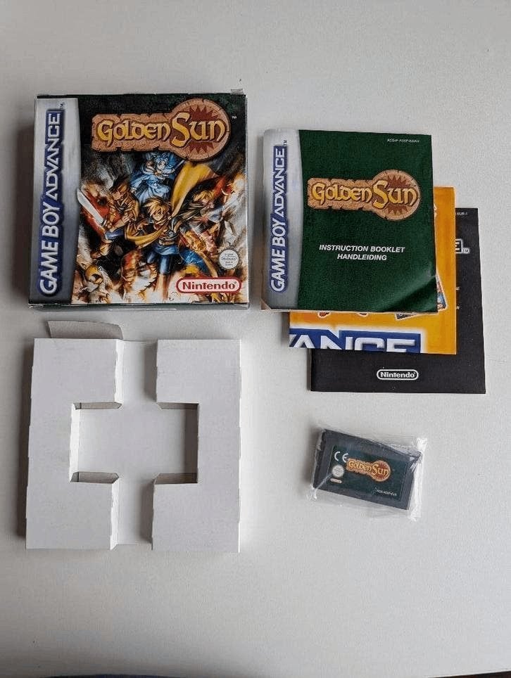 Golden sun GBA CIB, Avontuur en Actie, 1 speler, Ophalen of Verzenden, Zo goed als nieuw