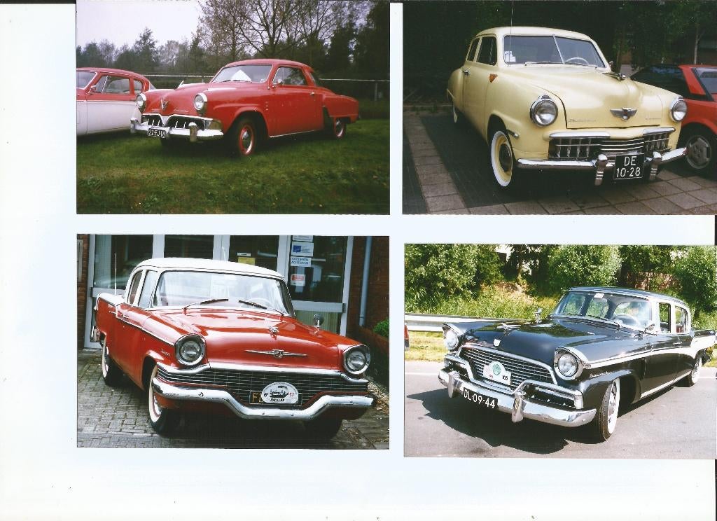 12 echte Studebaker-foto's, Verzenden, Zo goed als nieuw, Auto's
