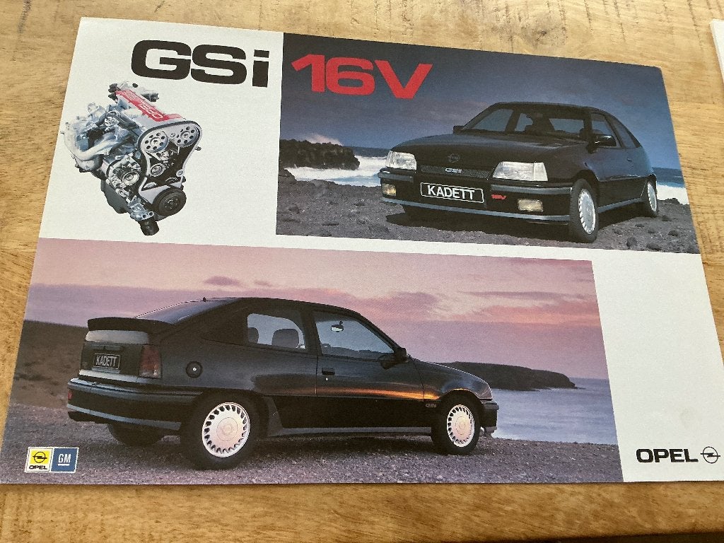Opel Kadett GSi 16V 02 1988, Ophalen of Verzenden, Zo goed als nieuw, Opel
