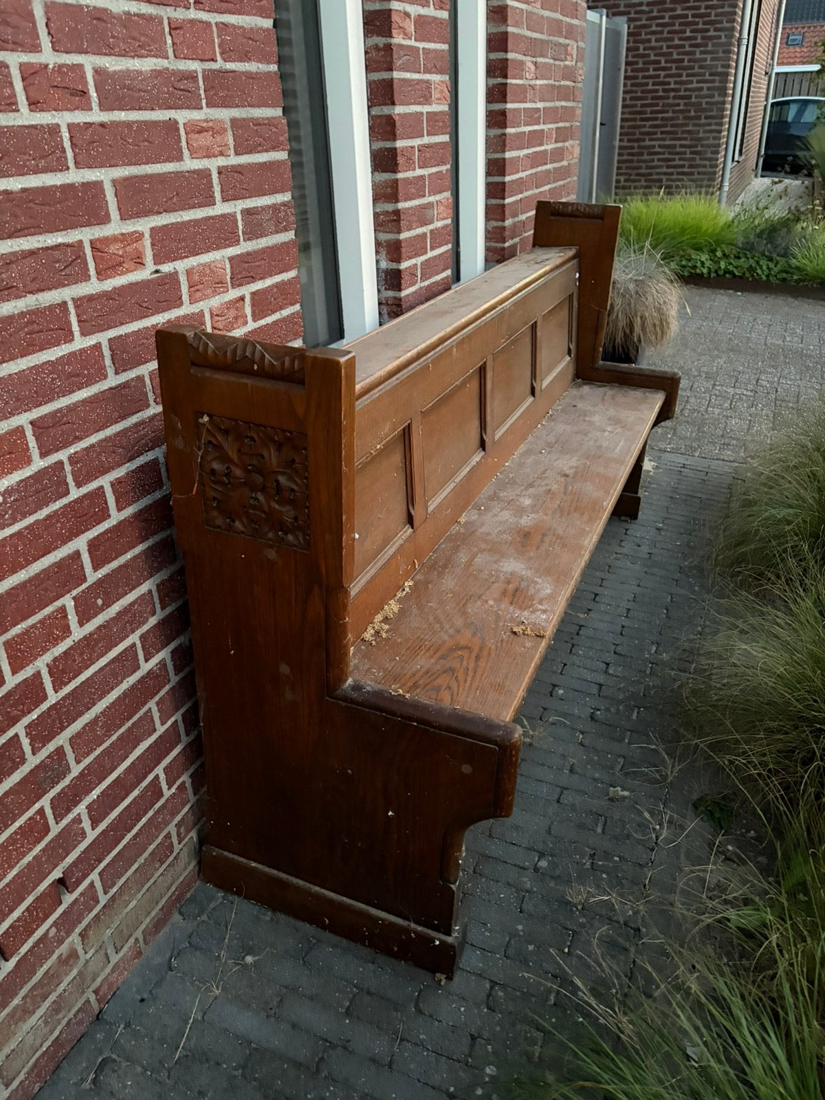 Oude kerk bank, Ophalen