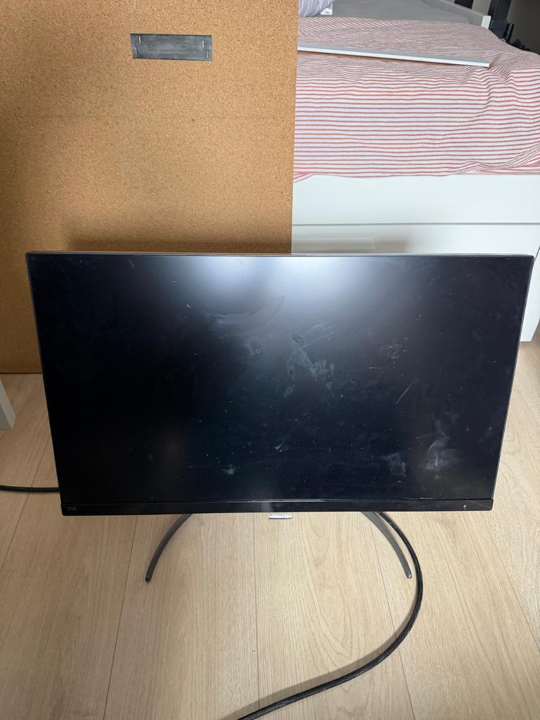 4K philips monitor 27 inch, Computers en Software, Monitoren, Ophalen, IPS, Ultrawide, 60 Hz of minder