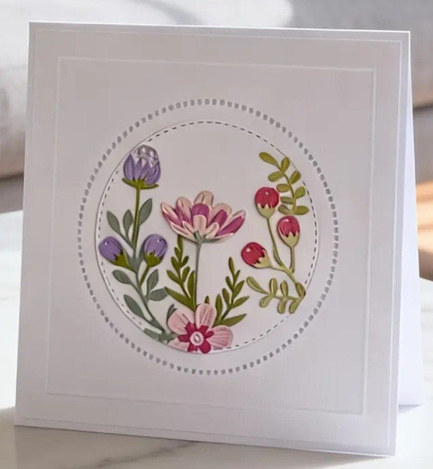 Nieuw  Snijmal frame rond / bloemen, Ophalen of Verzenden, Nieuw, Overige thema's, Pons of Mal