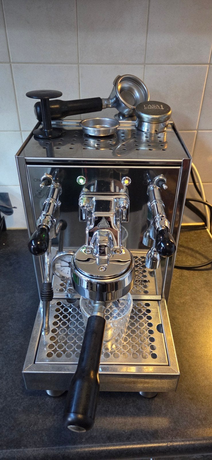 Bezerra BZ10 piston koffiemachine, Ophalen, Espresso apparaat, Overige typen, 2 tot 4 kopjes
