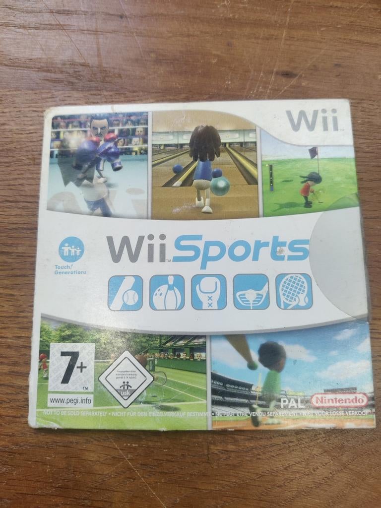 Wii Sports voor Nintendo Wii, Spelcomputers en Games, Games | Nintendo Wii, Ophalen of Verzenden