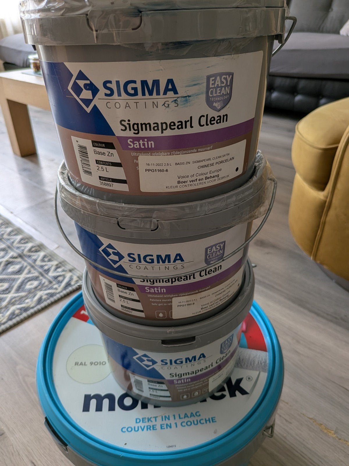 Muurverf Sigma en Histor, Ophalen, Nieuw, Overige typen