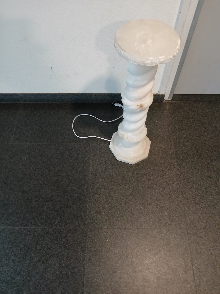 Marmer zuil, Ophalen of Verzenden, Zo goed als nieuw