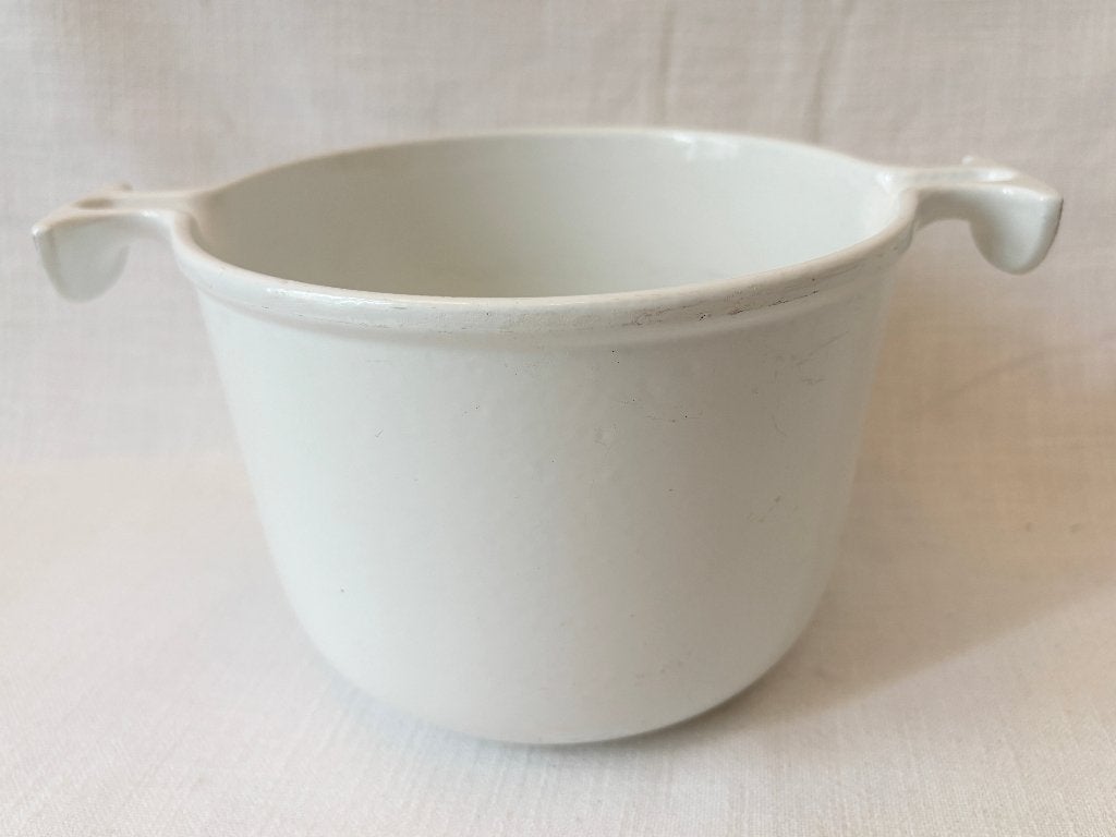 Le Creuset - Enzo Mari - Sauspan Fondue, Verzenden, Gebruikt, Gietijzer, Braadpan