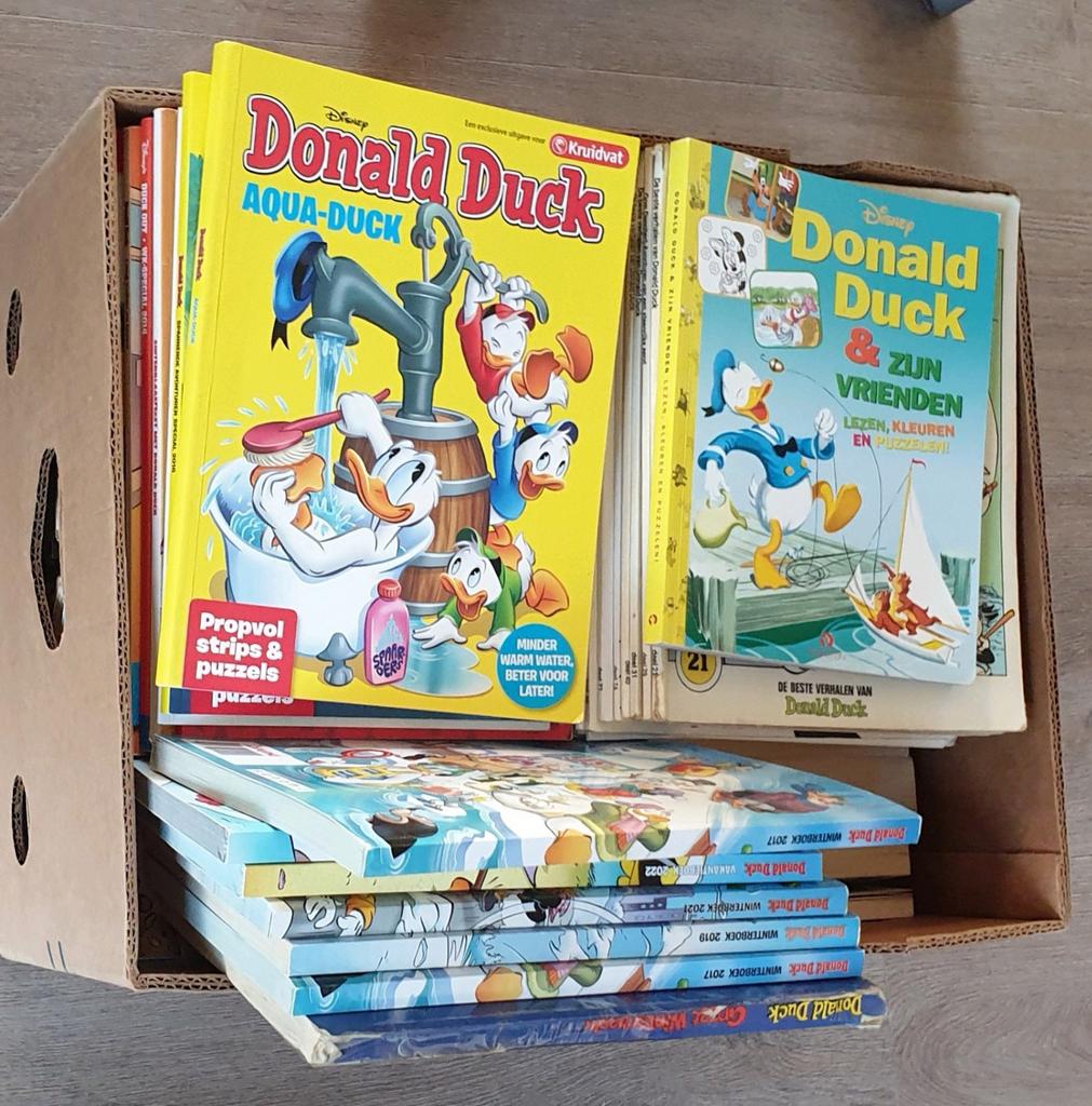 Veel Donald Duck boeken, Meerdere comics, Ophalen, Gelezen, Europa