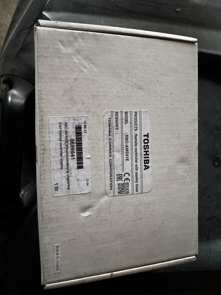 Toshiba afstandsbediening RBC-AMS41E 2 stuks, Nieuw, 3 snelheden of meer, Ophalen of Verzenden, Afstandsbediening