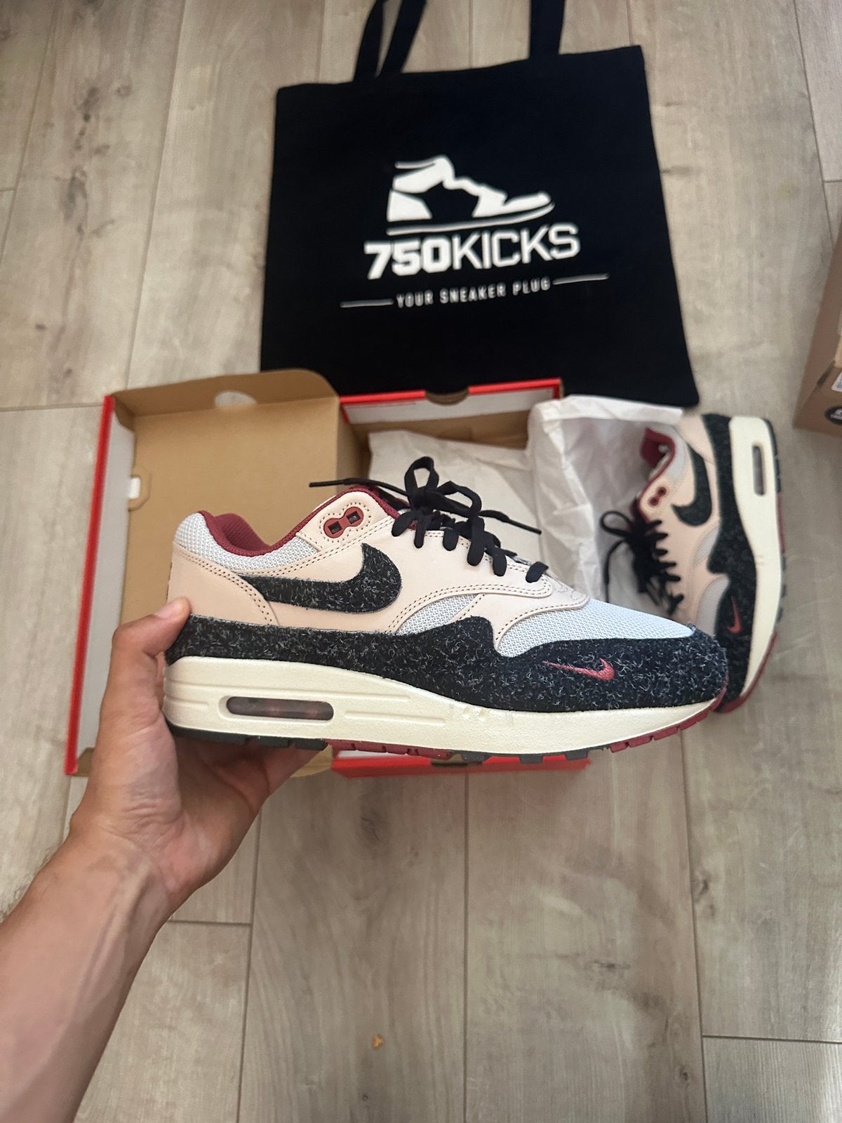 Nike Air Max 1 Keep Rippin Stop Slippin 2.0 Maat EU40,5 40.5, Overige kleuren, Nieuw, Ophalen of Verzenden, Sneakers of Gympen