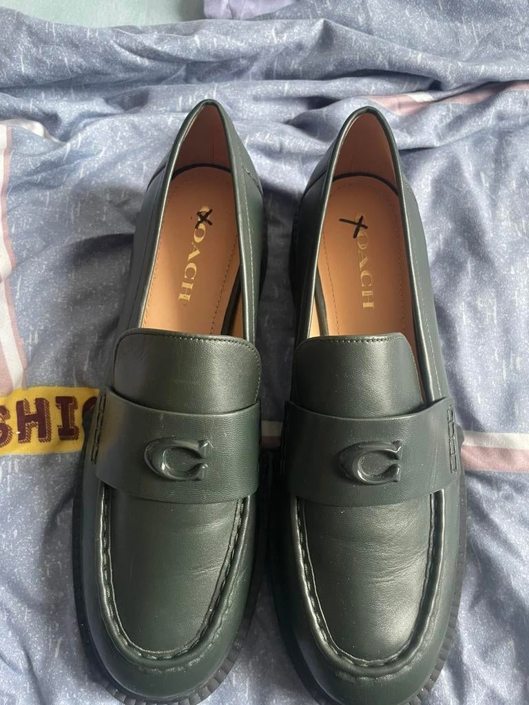 Coach leah loafers groen, Kleding | Dames, Schoenen, Ophalen, Instappers, Nieuw, Groen