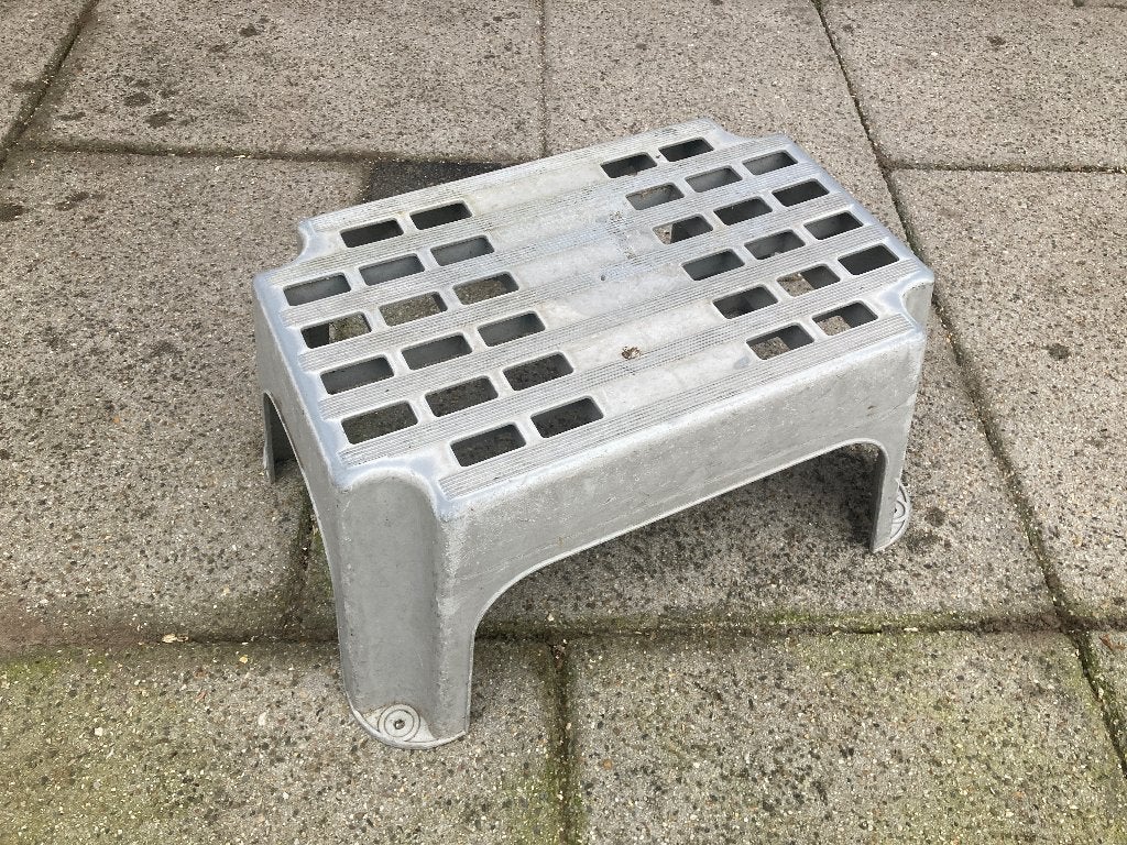 Caravan opstap instap trapje, Ophalen of Verzenden, Gebruikt