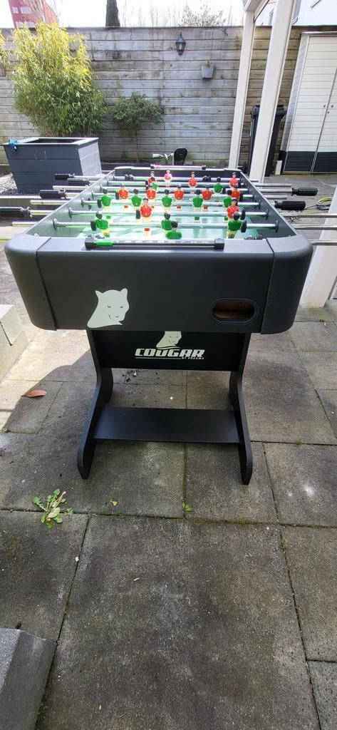 Cougar voetbaltafel, Kinderen en Baby's, Speelgoed | Overig, Ophalen of Verzenden, Gebruikt, Jongen of Meisje