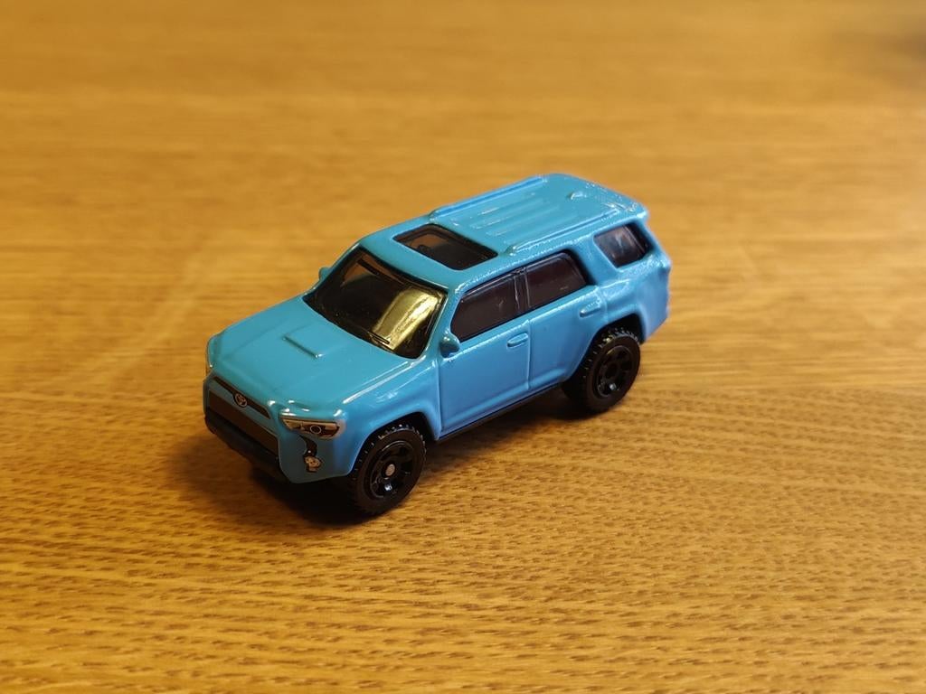 Matchbox Toyota 4Runner BLAUW, Ophalen of Verzenden, Zo goed als nieuw, Auto