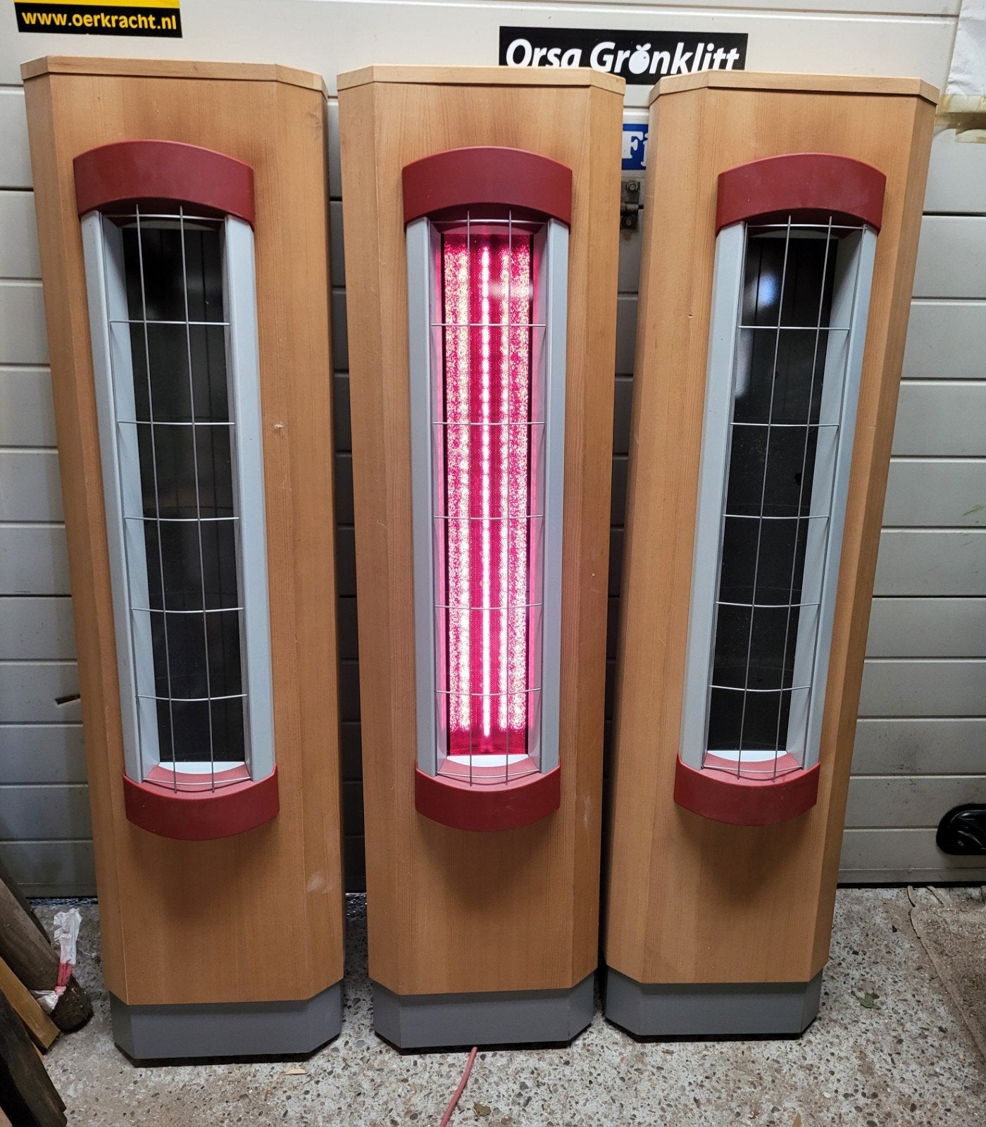 Sauna Set -Xiomara IS 1750 750W infrarood 3X (sunshower?), Ophalen, Gebruikt
