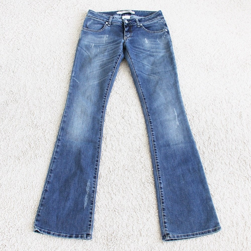 Mooie Met Jeans Broek - 99 (Size 28) € 65,-, Blauw, Met InJeans, Ophalen of Verzenden, Zo goed als nieuw