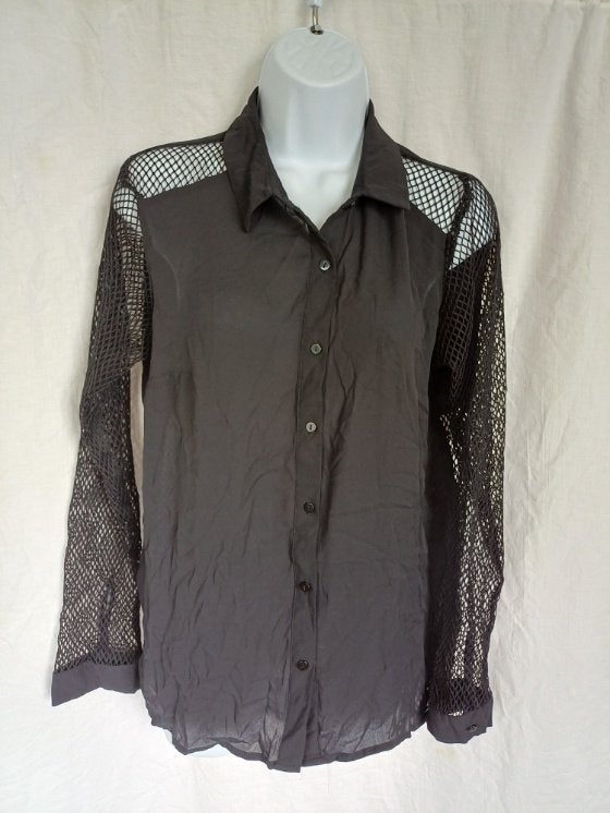 Super gave zwarte blouse mt 38 merk Divided, Maat 38/40 (M), ., Zwart, Ophalen of Verzenden