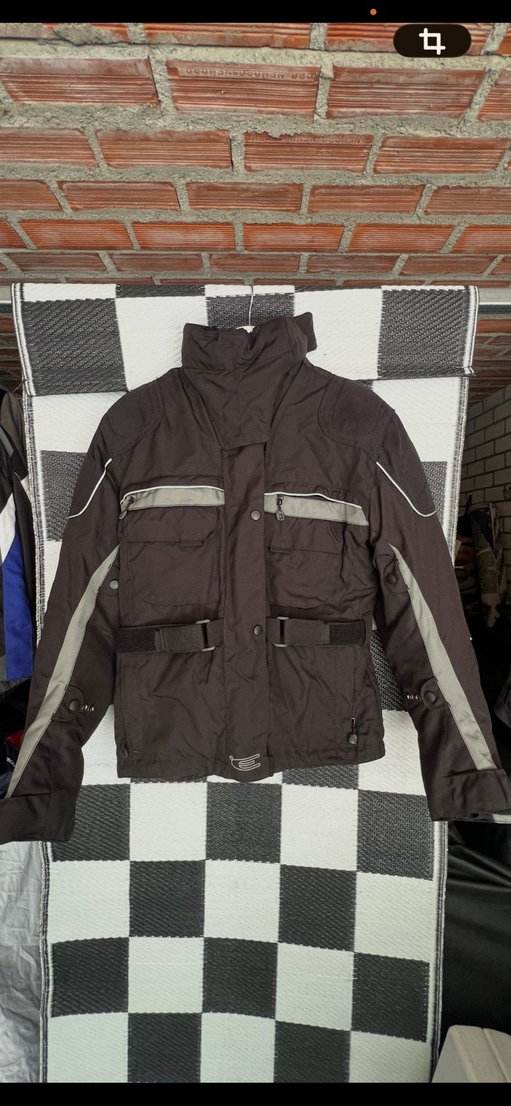 Motorjas maat S, Ophalen of Verzenden, Tweedehands, Jas | textiel