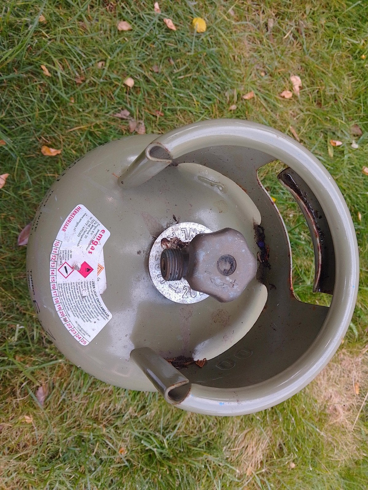 Lege gasfles (6.7 kg) - Emgas, Ophalen, Gebruikt, Emgas
