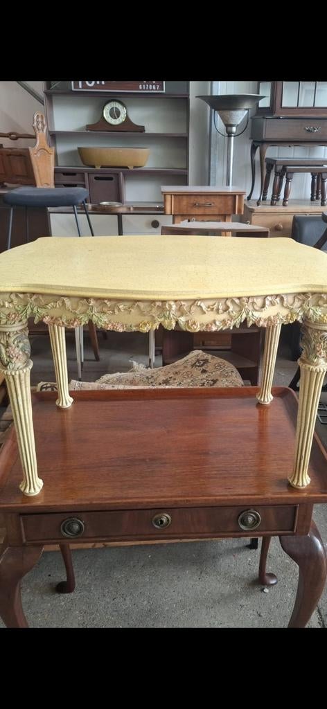 Silik Barok Tafel - Elegante Bijzettafel, Ophalen of Verzenden