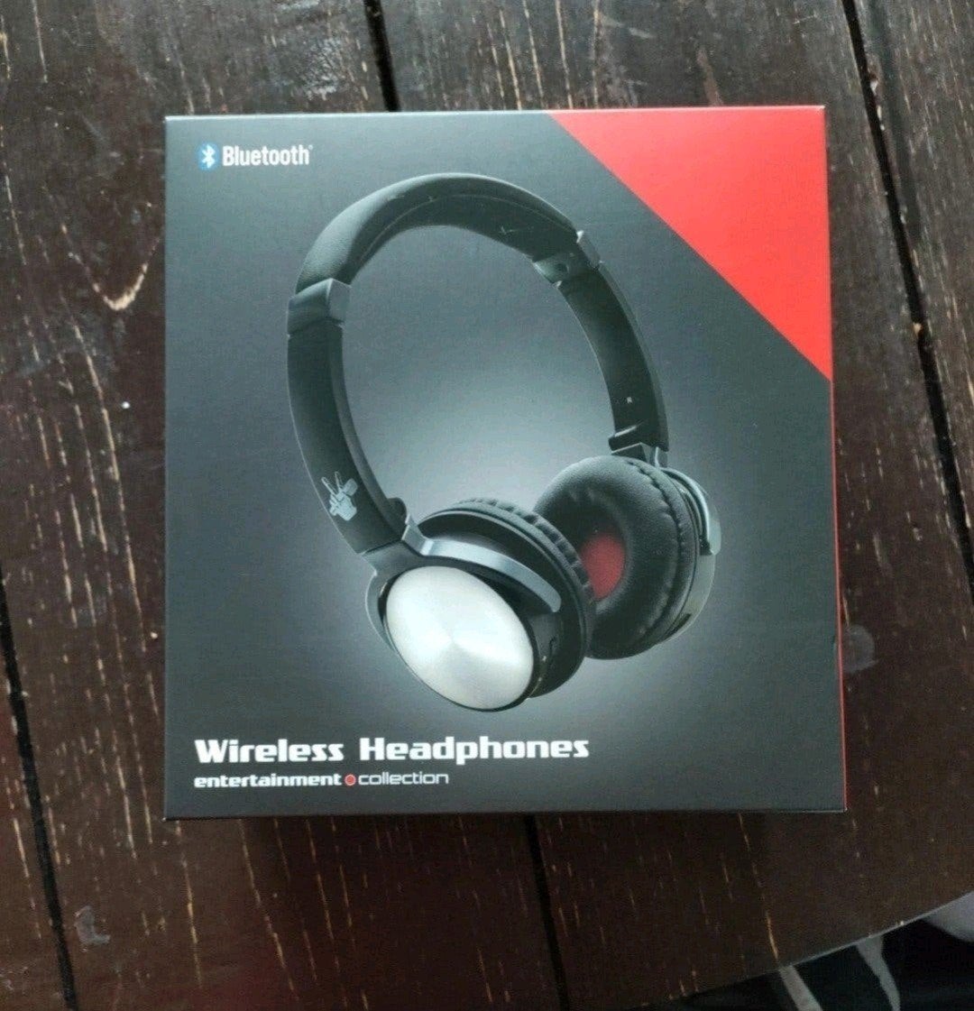 Draadloze hoofdtelefoon - Entertainment Collection, Nieuw, Draadloos, Over-ear, Zwart