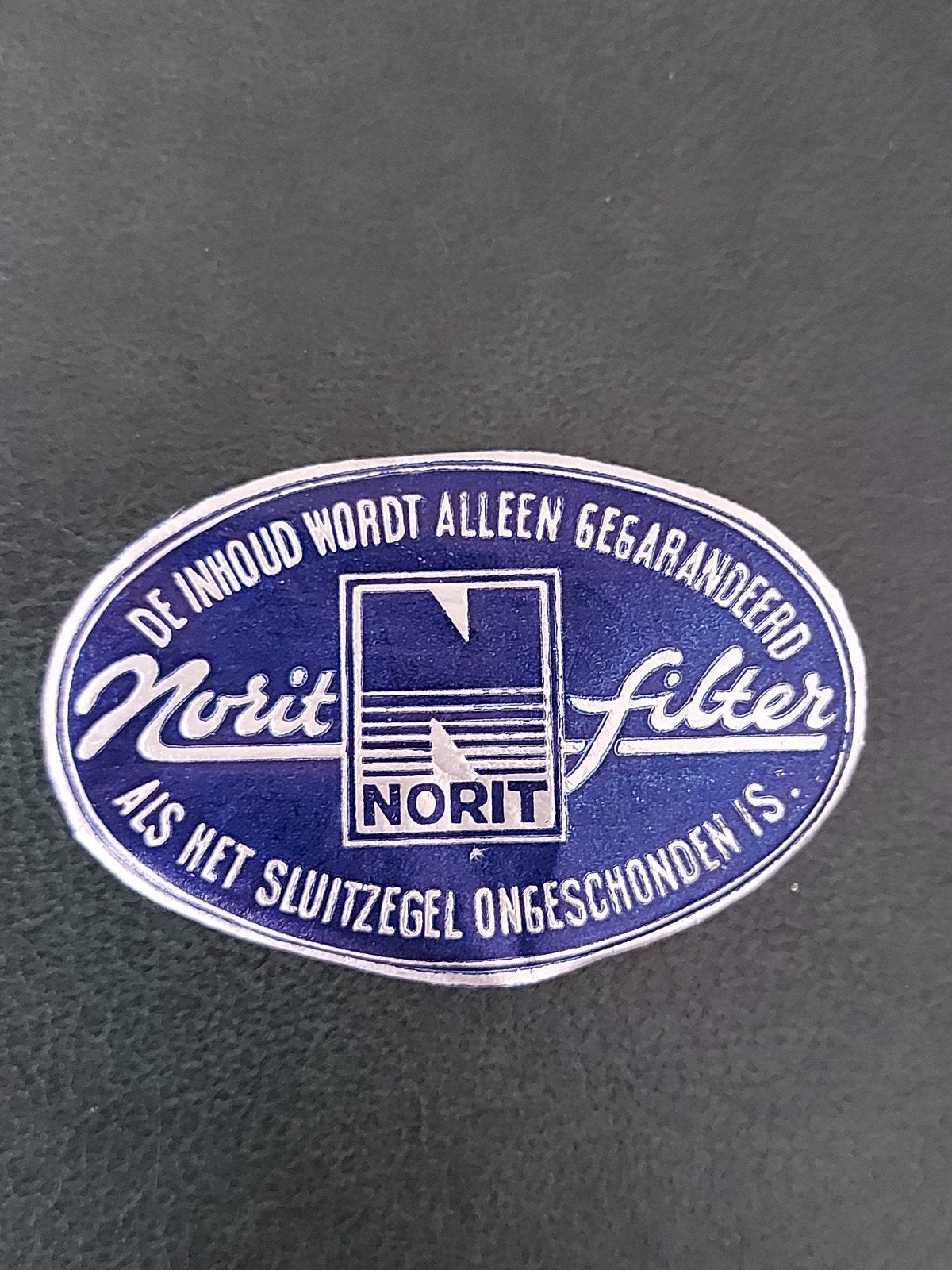 Sluitzegel Ongeschonden wordt inhoud gegarandeerd NORIT, Verzenden