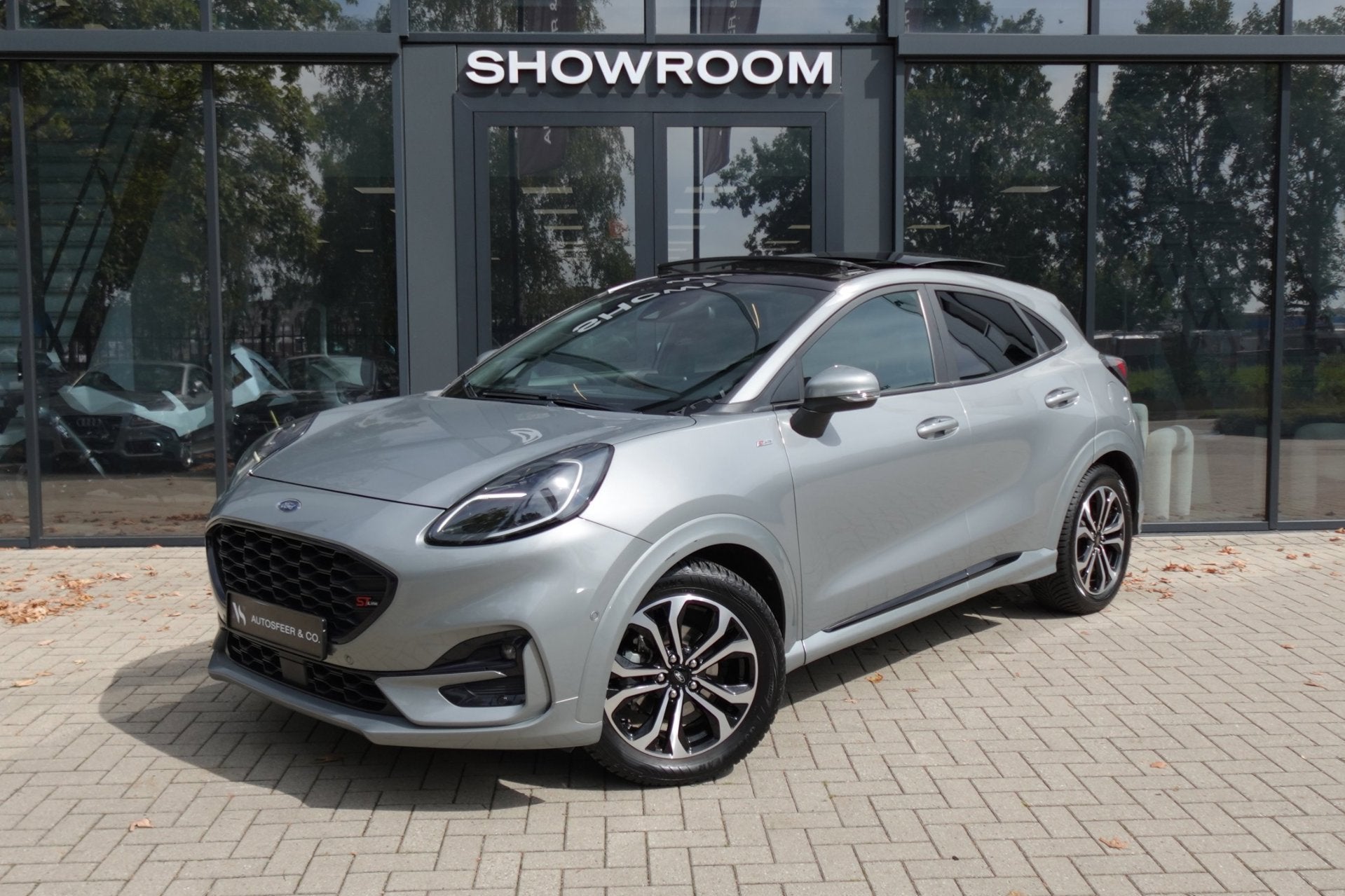 Ford Puma 1.0 EcoBoost Hybrid ST-Line PANO B&O CAM, Voorwielaandrijving, Dealer onderhouden, Zwart, Zwart