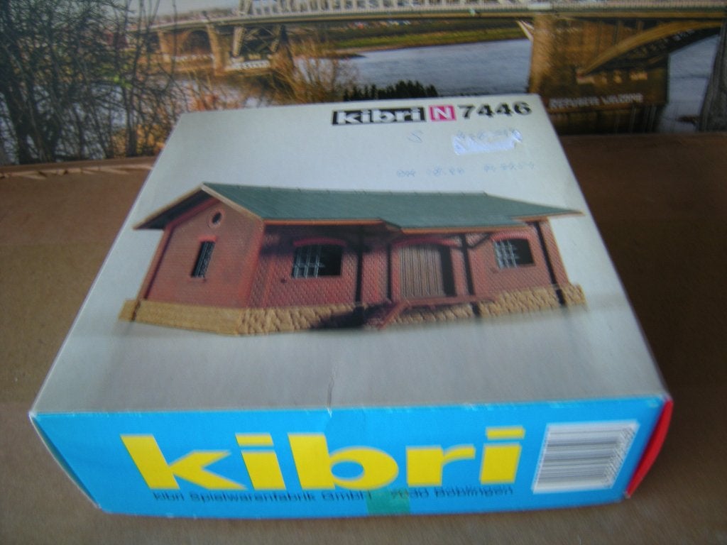 KIBRI huisje  nr 7446, Overige merken, Gelijkstroom, Brug, Tunnel of Gebouw, Nieuw