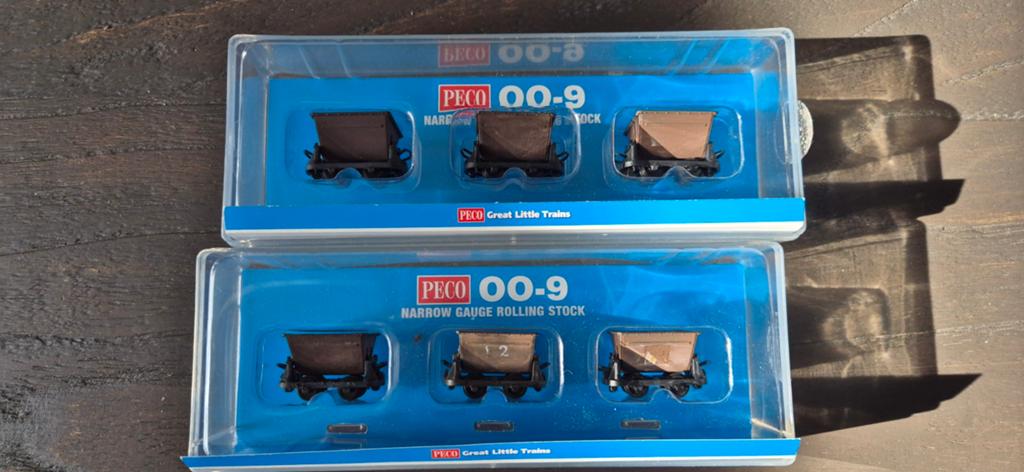 Peco GR 330 009 Hudson Rugga skips (2 sets), Ophalen of Verzenden, Gelijkstroom, Wagon, Overige merken