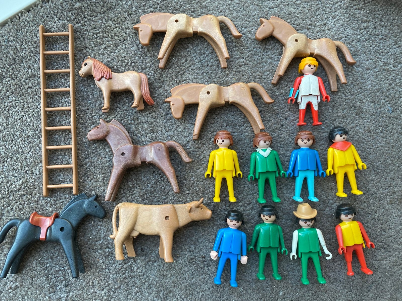 Playmobil boerderij set met figuren en dieren, Ophalen of Verzenden, Gebruikt, Jongen of Meisje