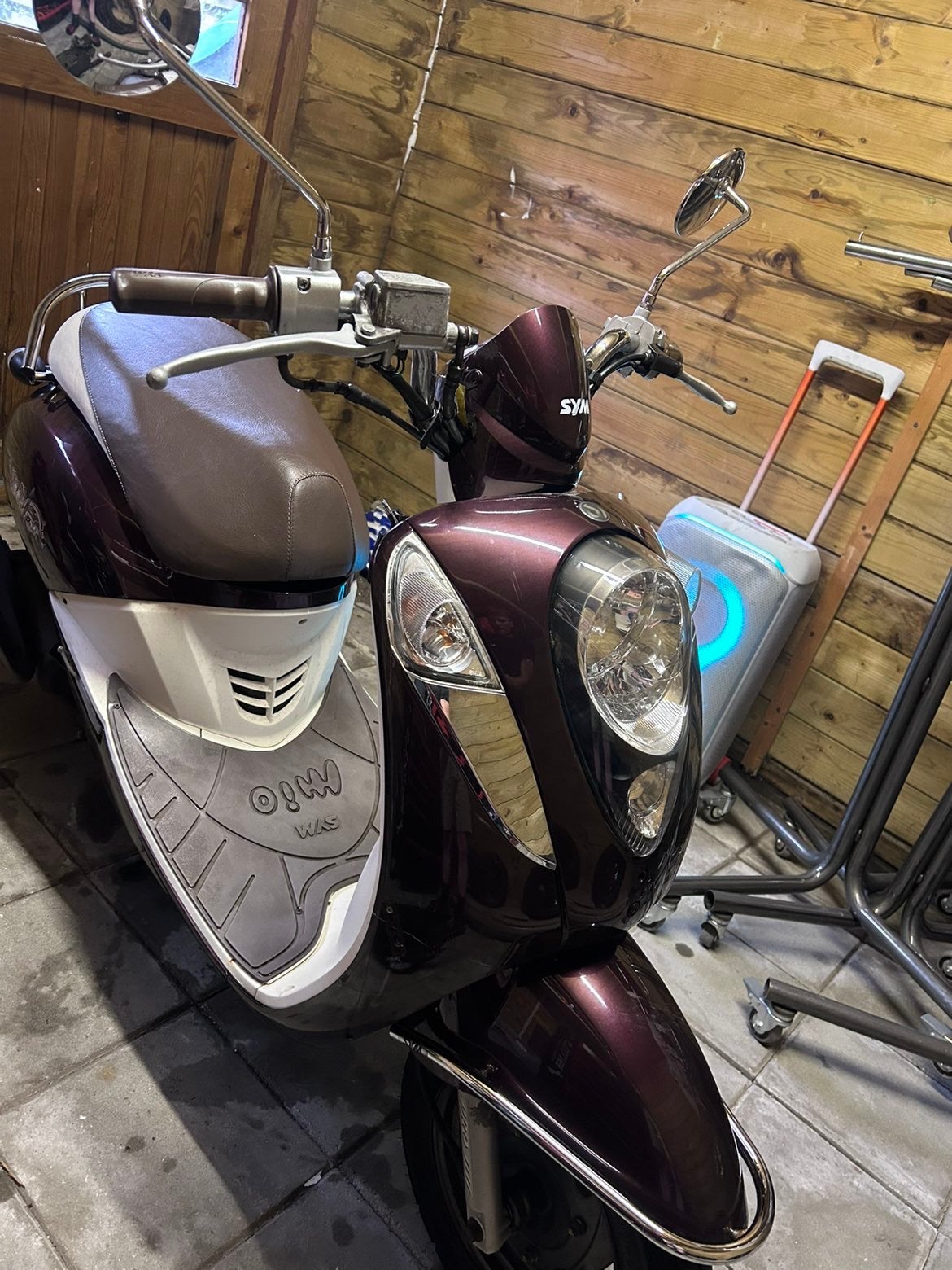 Sym Mio 50 Scooter, Gebruikt, Maximaal 45 km/u, Benzine, Ophalen