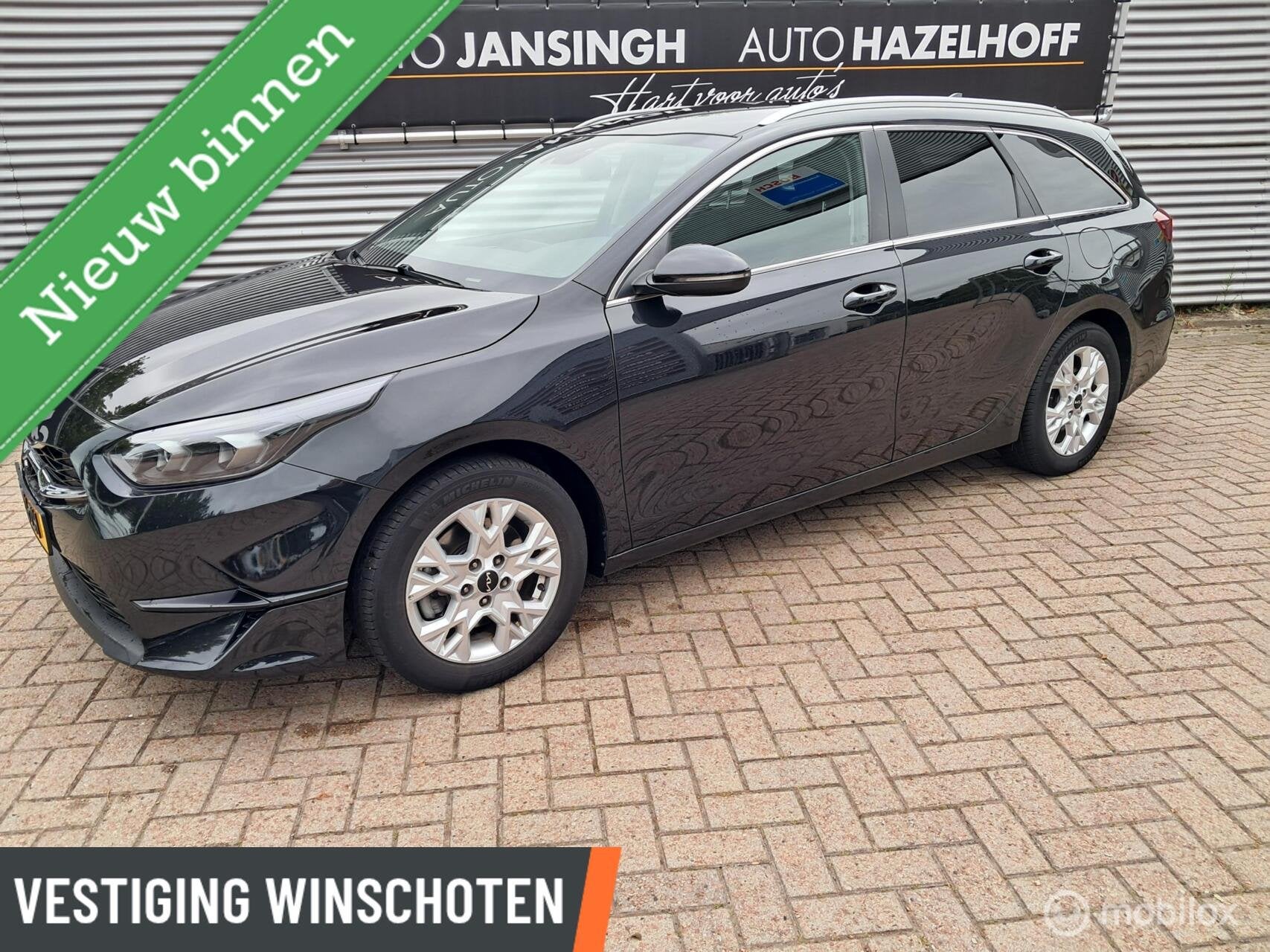 Kia Ceed Sportswagon 1.0 T-GDi DynamicPlusLine, Auto's, Kia, Voorwielaandrijving, Euro 6, Leder en Stof, Zwart
