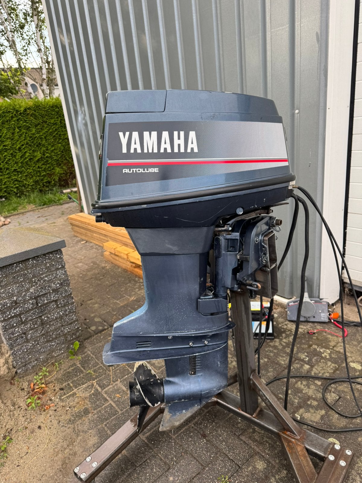 Yamaha 40pk kortstaart autolube met elektrische start, Watersport en Boten, Ophalen, Zo goed als nieuw, 30 pk of meer, Elektrische start
