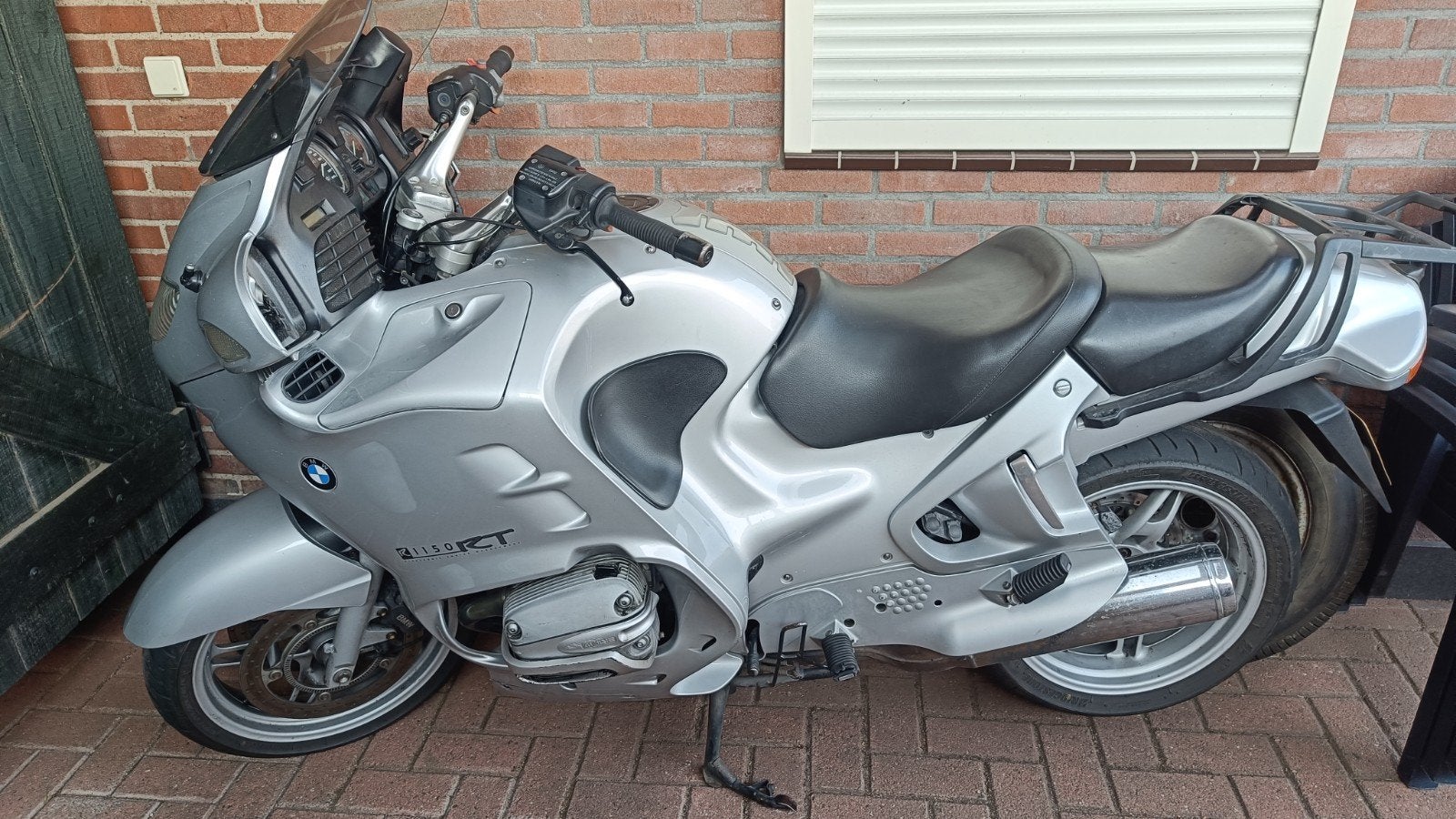 3 delige kofferset bmw r1150rt, Motoren, Ophalen, Gebruikt