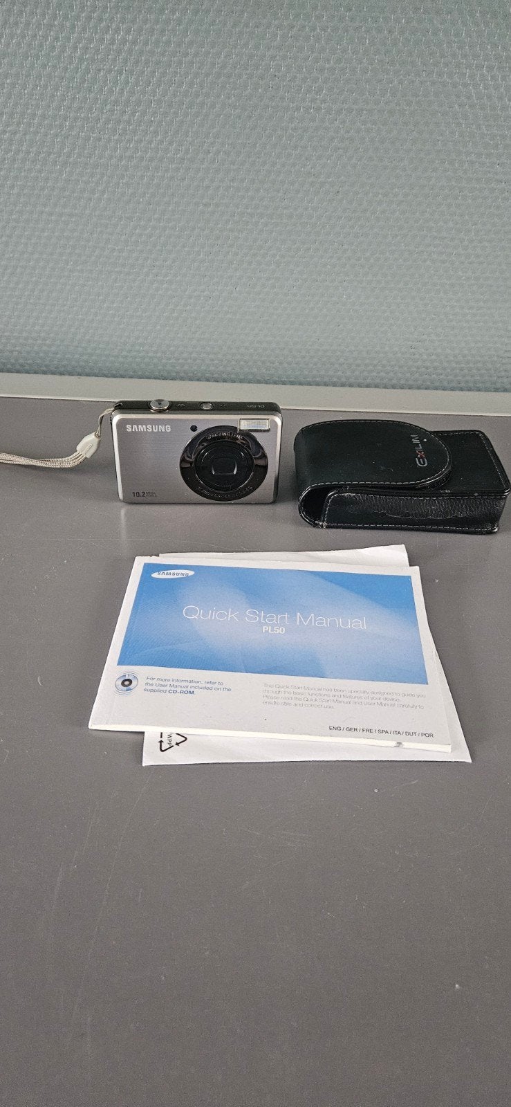 Samsung PL50 Compact Camera - 10.2 MP met accessoires, Ophalen of Verzenden, Zo goed als nieuw, Samsung