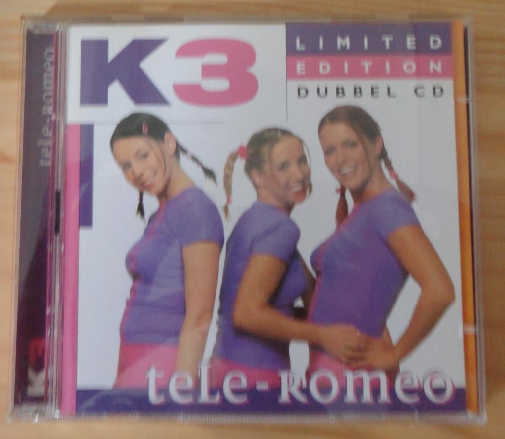 K3 - Tele-Romeo ( limited edition ) dubbel CD, Ophalen of Verzenden, Zo goed als nieuw