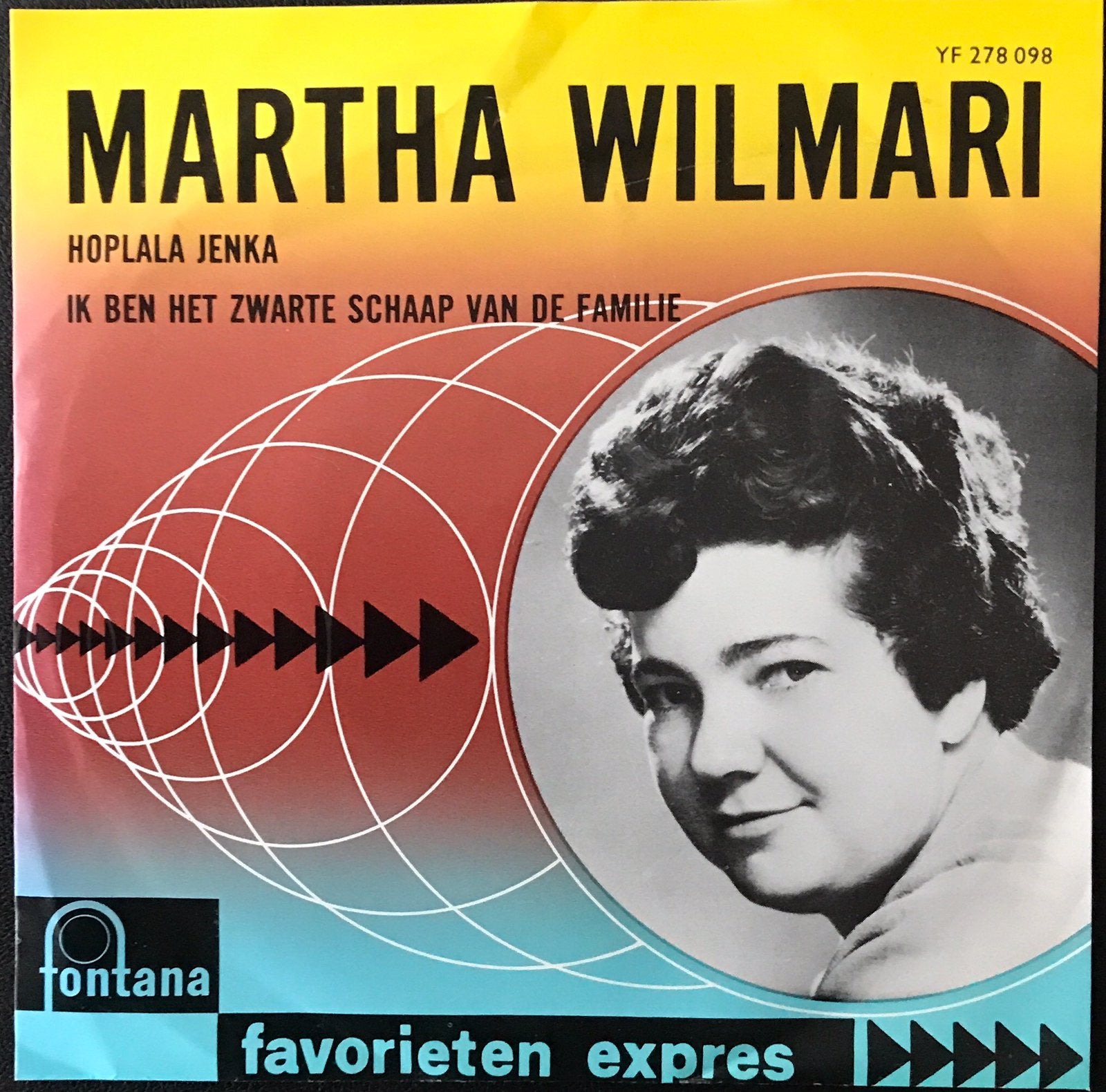 MARTHA WILMARI - Hoplala jenka (ALS NIEUW!), Verzenden, Zo goed als nieuw, 7 inch