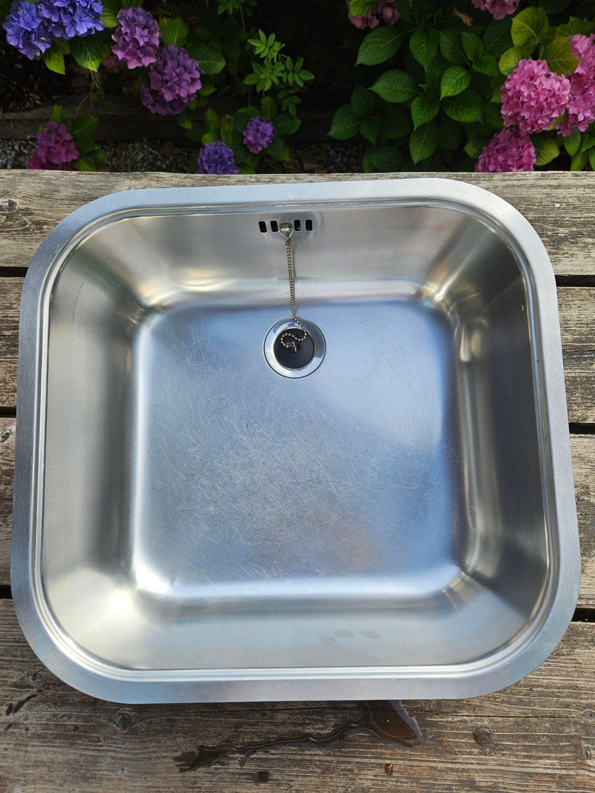 Franke rvs keuken spoelbak, Huis en Inrichting, Minder dan 50 cm, Gebruikt, Ophalen of Verzenden, Minder dan 25 cm
